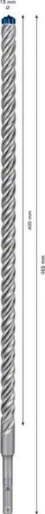 Immagine prodotto Bosch Professional Zubehör Trapano a percussione EXPERT SDS plus-7X, 15 x 400 x 465 mm (15 millimetri)
