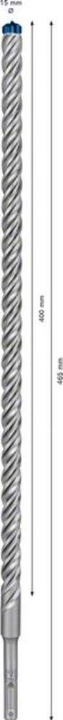 Actual product image Bosch Professional Zubehör Expert SDS plus-7X hammer drill, 15 x 400 x 465 mm (15 millimetres)
