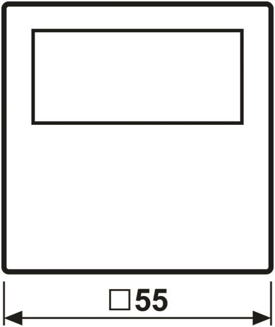 Immagine prodotto JUNG HOME BTA1791WW Display del termostato ambiente
