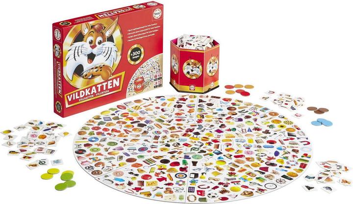 Actual product image Educa Vildkatten - 300 (Danish) (016438) (German)