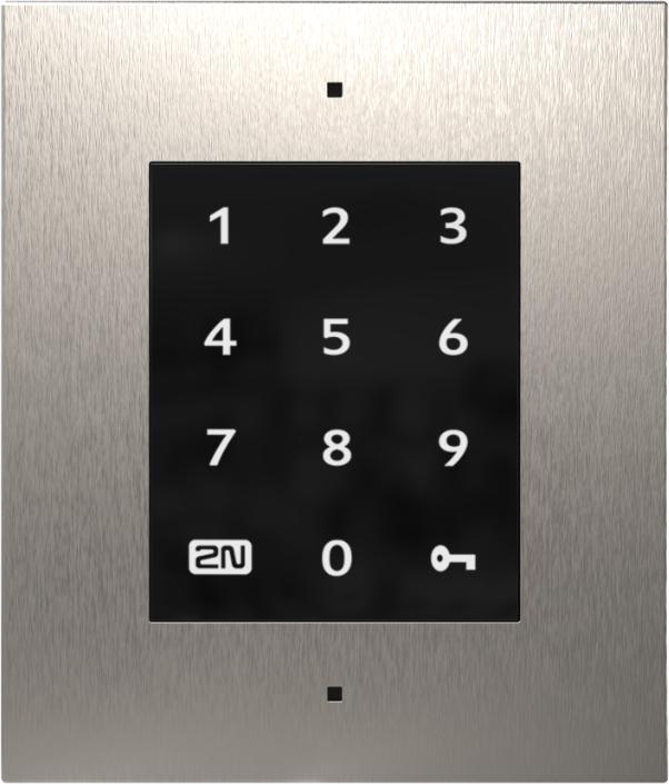 Produktbild 2N Access Unit 2.0 Touch keypad & Bluetooth & RFID - 125kHz, secured 13.56MHz (Bluetooth)