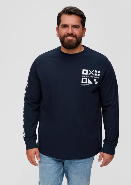 Produktbild s.Oliver Sweatshirt Sweatshirt aus Baumwollstretch (XXL)