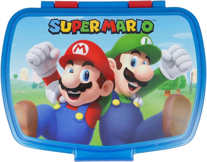 Actual product image Stor Lunchbox Mario & Luigi Super Mario