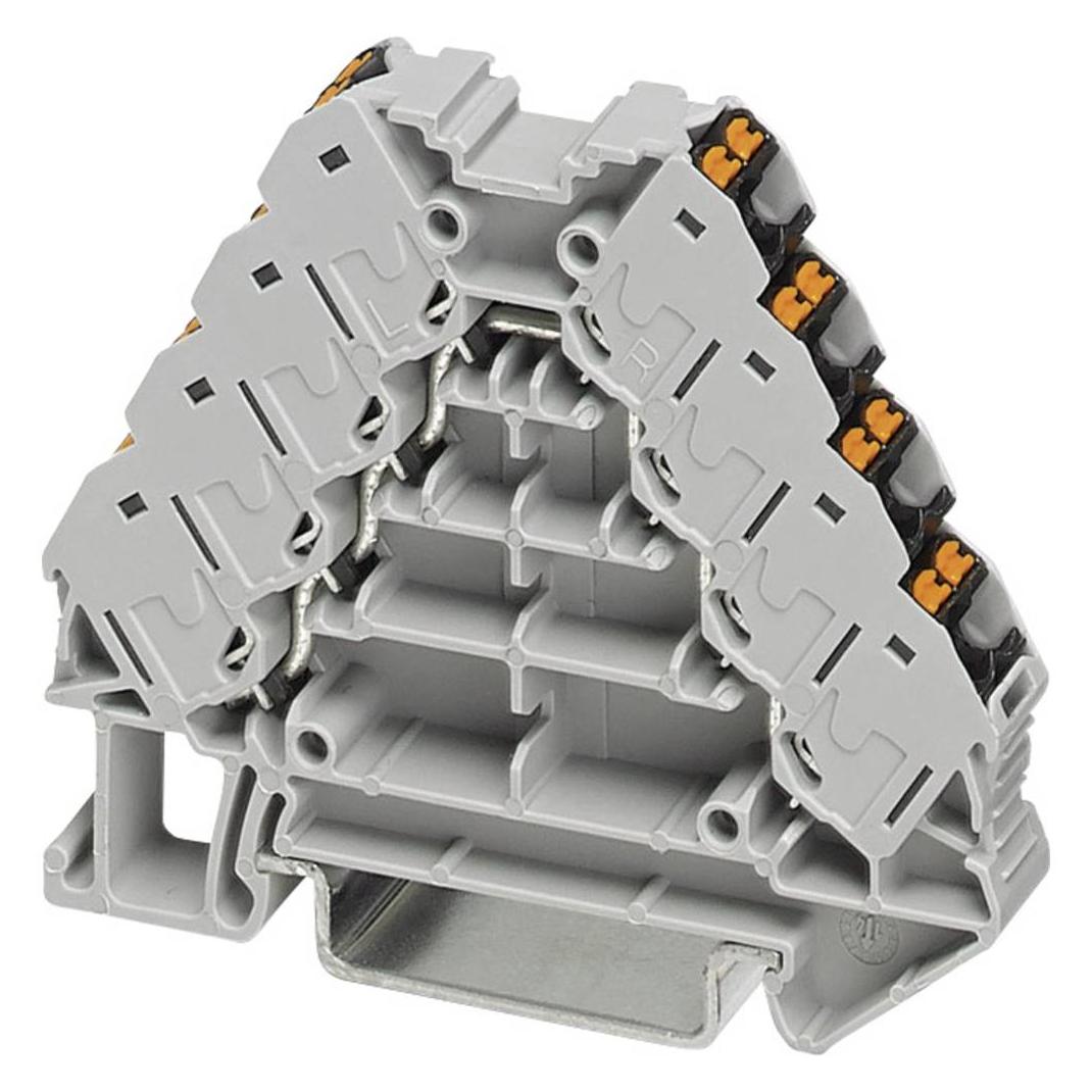 Phoenix Contact Potenzialverteiler PTRV 4-PV /BK PTRV 4-PV /BK Grau Inhalt: 10 St., Relais