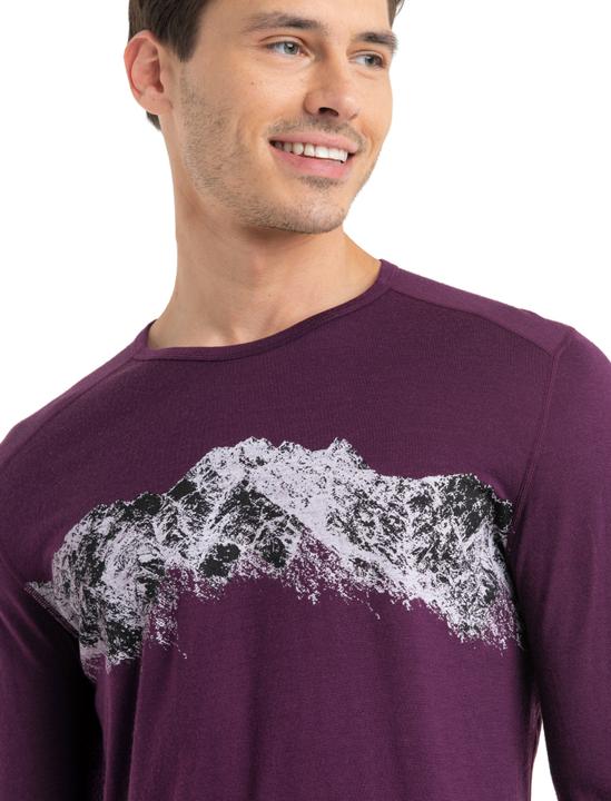 Actual product image Icebreaker 200 Oasis L/S Crewe Remarkables (L)