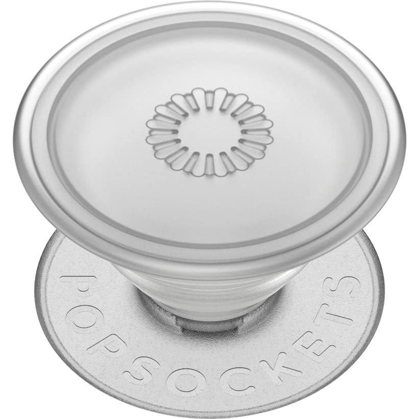 PopSockets Plant Faded Stone (2. Gen, austauschbar), Smartphone Halterung, Schwarz