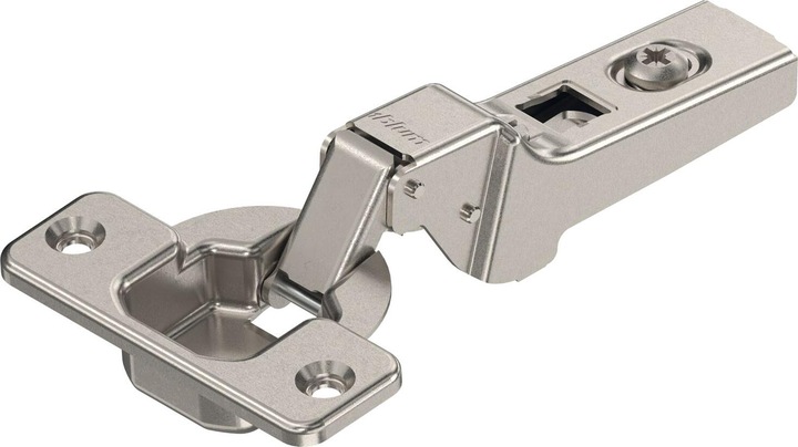 Produktbild Blum CLIP Standardscharnier 100°, 9,5mm gekröpft mit Feder, Schrauben