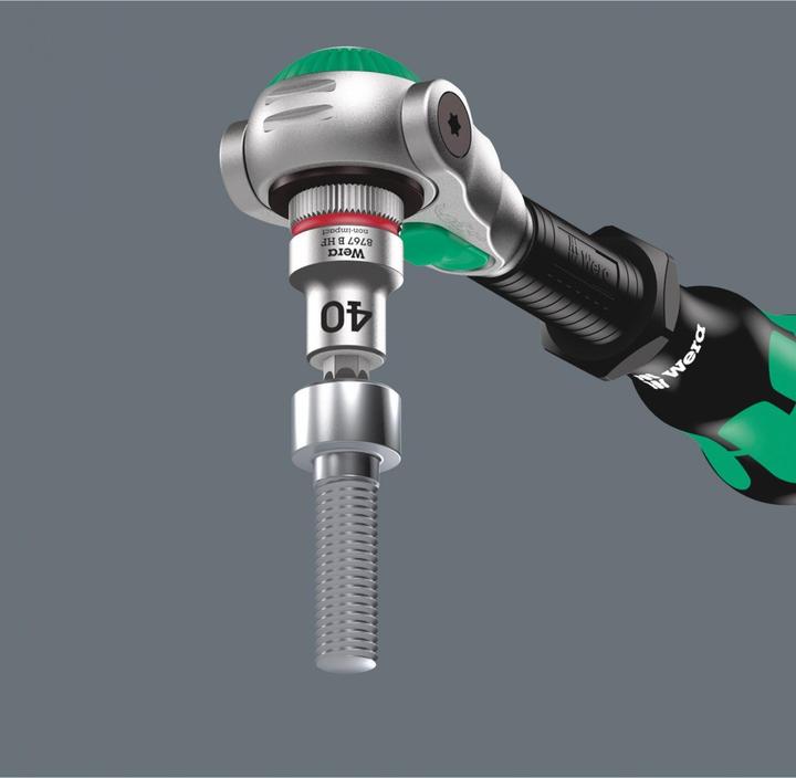 Actual product image Wera 8100 SB All-In Zyklop Speed Ratchet Set (19 mm, 18 mm, 13 mm, 6 mm, 8 mm, 11 mm, 10 mm, 9 mm, 12 mm, 16 mm, 7 mm, 14 mm, 17 mm, 15 mm)