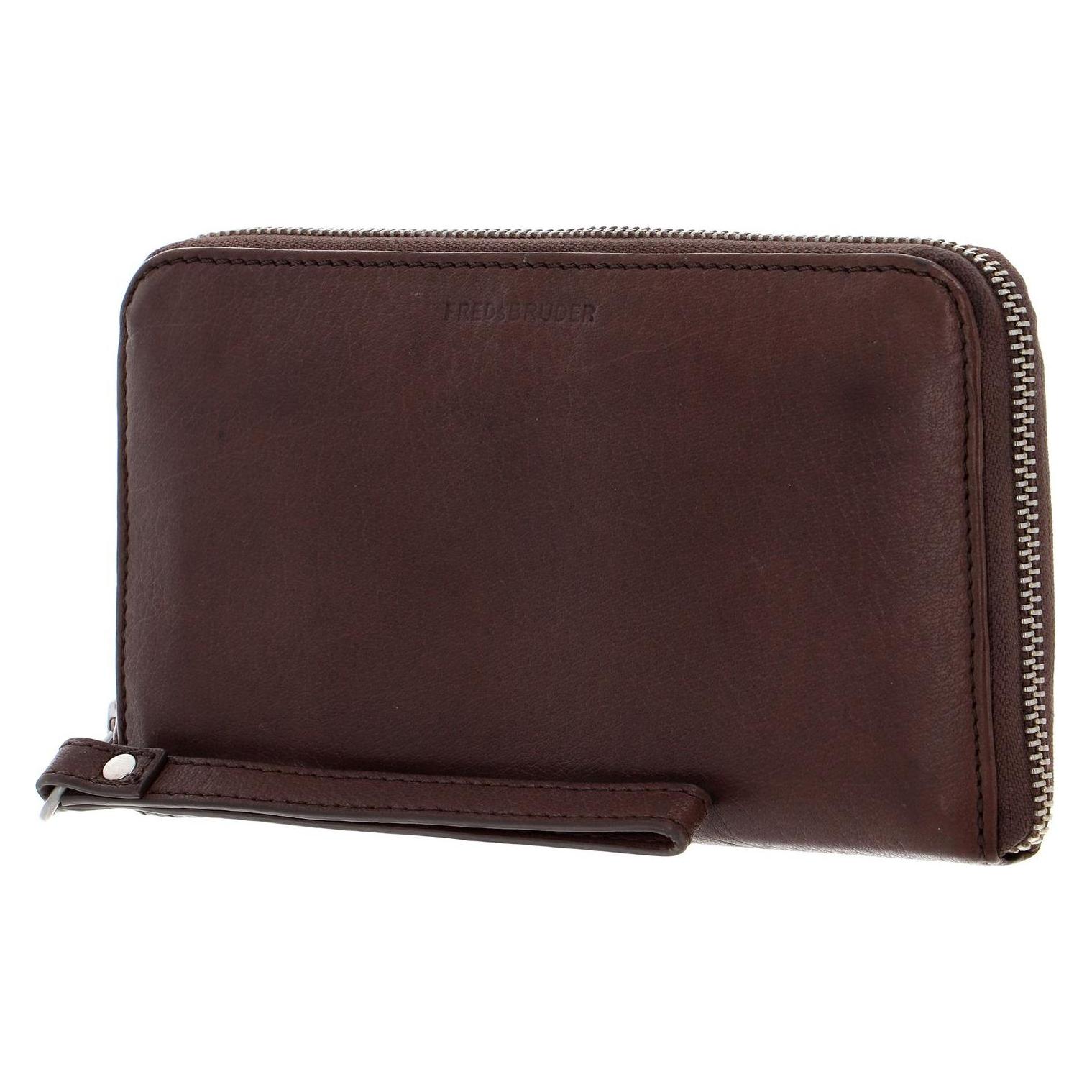 FredsBruder, Damen, Portemonnaie, Pep Zip Wallet, Braun