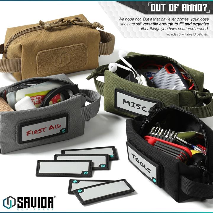 Image du produit Savior Equipment Mini Loose Sac, 4-er Set