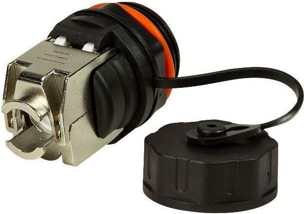 Actual product image Logon Outdoor Waterproof Cat6a (Keystone module)