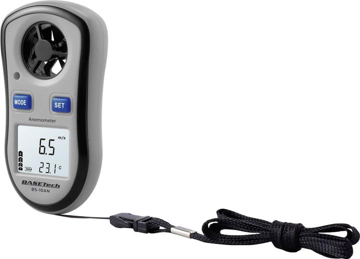 Actual product image Basetech Anemometer BS-10AN 0.1 to 30