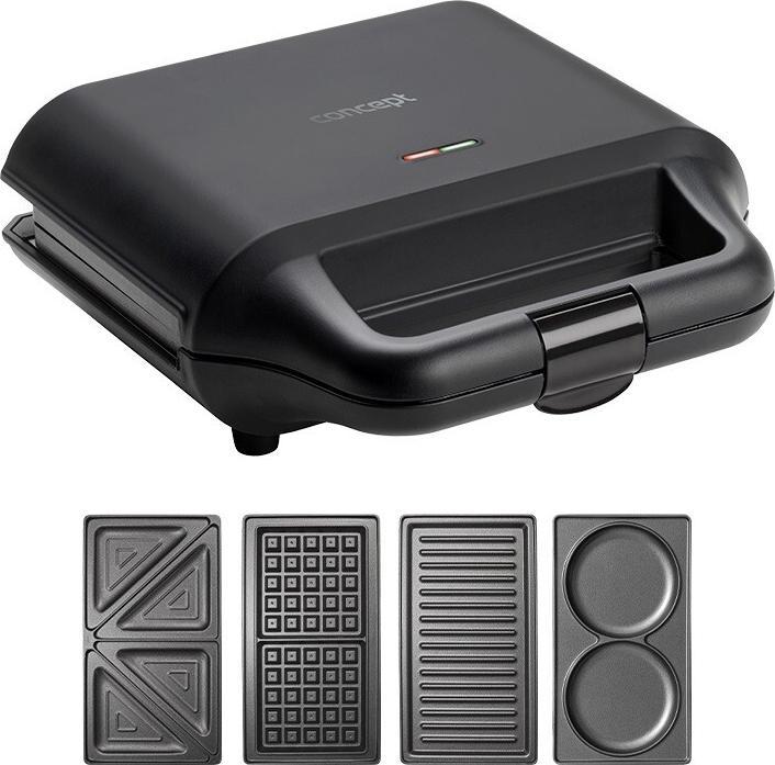 Concept Opiekacz do kanapek 4w1 SV3055