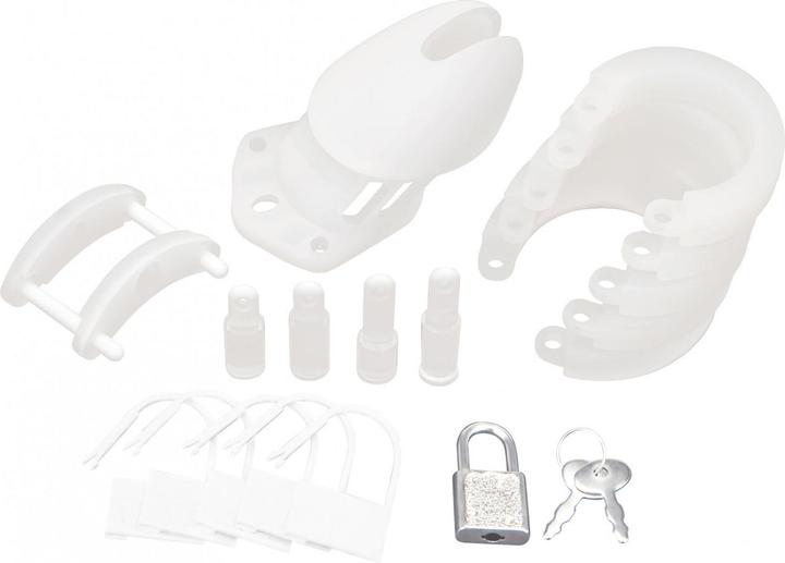 Actual product image Blue Line C&B GEAR Silicone Chastity Cage