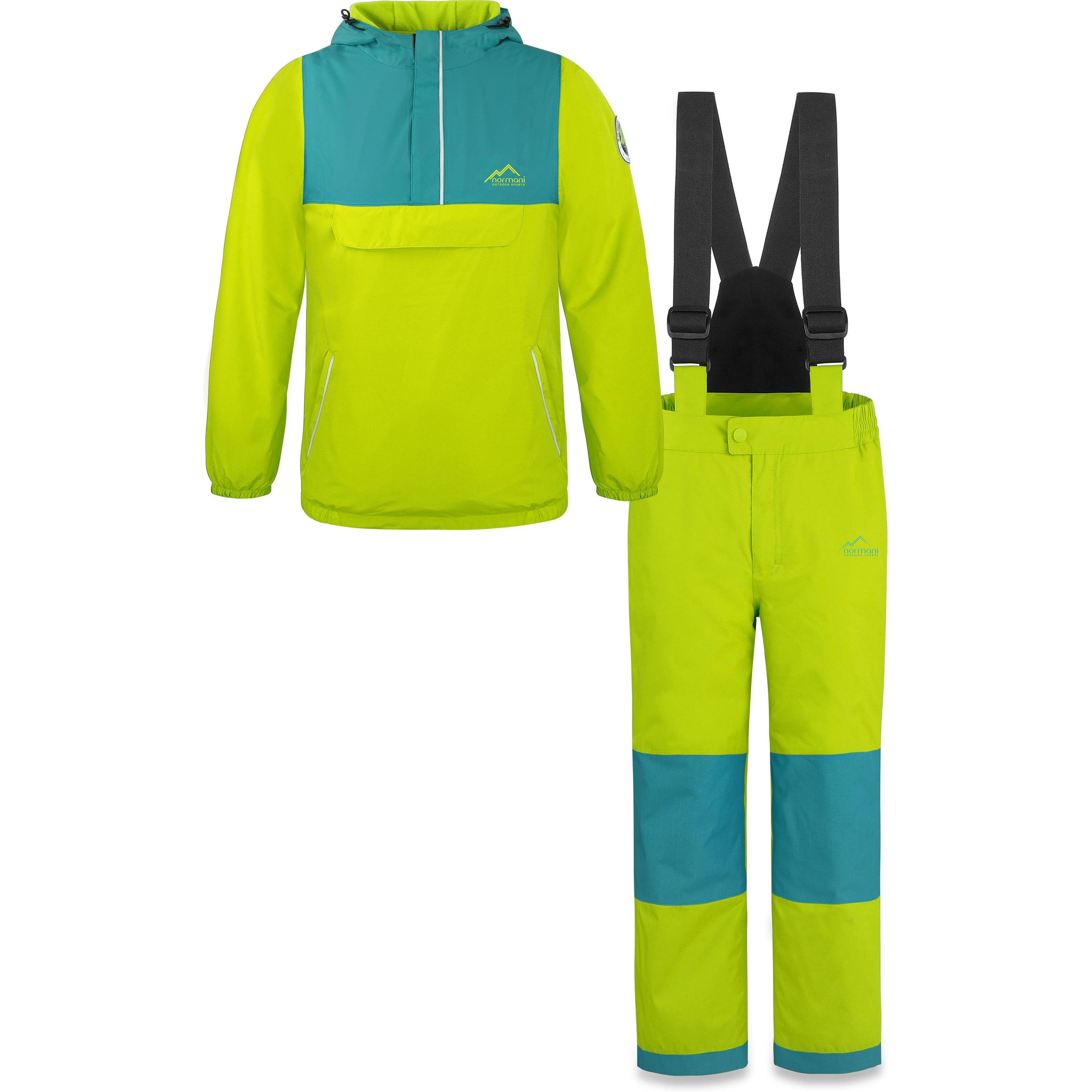 Normani, Herren, Skihosen, Kinder WinterSet Thermohose und Windbreaker - 2824 (98, 102, 104, 106, 110, 116, 122, 128, 13...