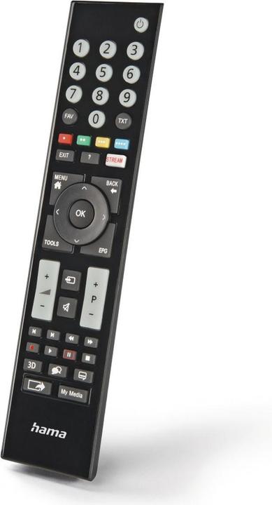 Actual product image Hama Universal remote control for Grundig TVs, IR, adaptive, illuminated buttons (Universal remote control, Infrared)