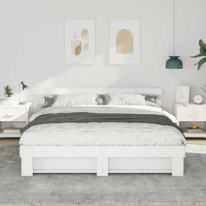 Image du produit vidaXL Modernes Bett (200 x 200 cm)