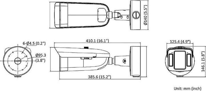 Produktbild Hikvision IDS-2CD8A46G0-XZHSY(0832/4) (2688 x 1520 Pixel)