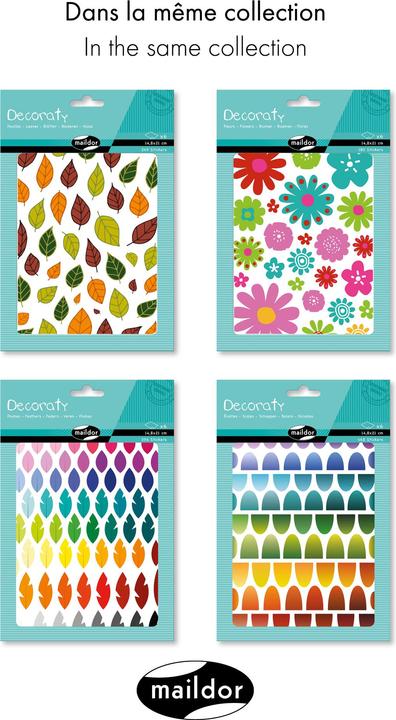 Actual product image My Mandarine Decoraty (180 Sticker)