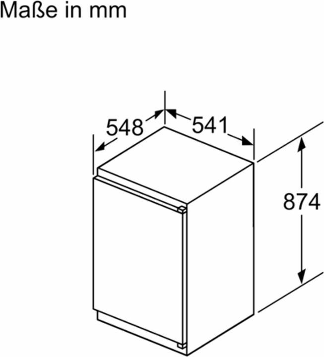 Produktbild Bosch Hausgeräte KIL22NSE0 (119 l)