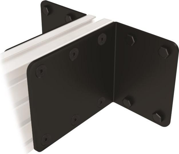 b-tech Wall-to-Wall Mounting Bracket für BT8390/4 Stück (Wand)