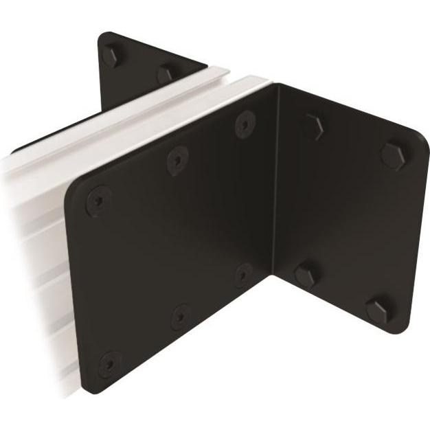 b-tech Staffa di montaggio da parete a parete per BT8390/4 pezzi (Muro), Supporto da parete TV, Multicolore