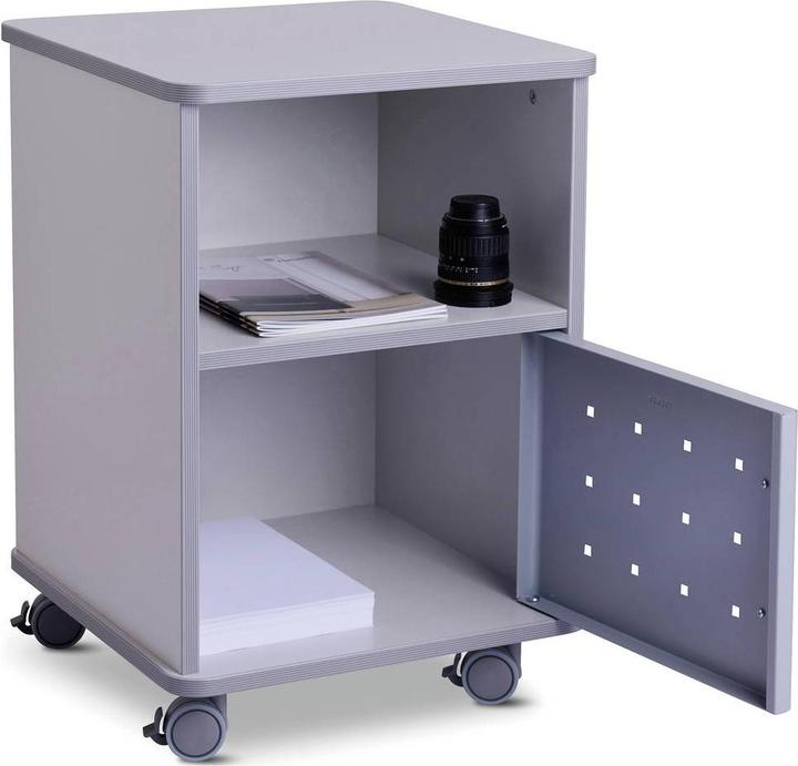 Actual product image Rocada Office trolley grey 3 levels 47.0 x 48.5 x 67.5 cm (47 x 48.50 x 68 cm)