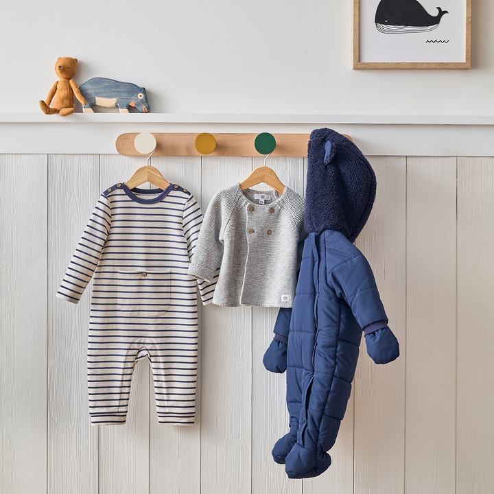 Image du produit La Redoute Collections Combinaison chaude avec capuche (74)