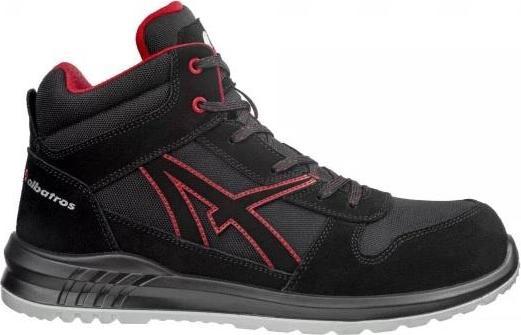 Image du produit Albatros CLIFTON MID SRC 638700210000046 Bottes de sécurité S3 Taille (UE) : 46 Noir, Rouge 1 (S3, 46)