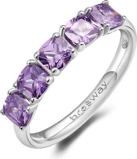 Actual product image Brosway Fancy Magic Purple FMP24 fine silver ring - Circuit: 52mm (12)