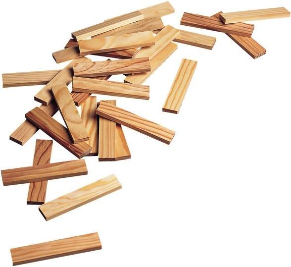 Actual product image Kapla Wooden case of 280 pcs.