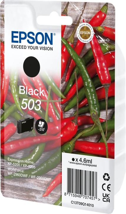 Produktbild Epson 503 BK SEC (BK)