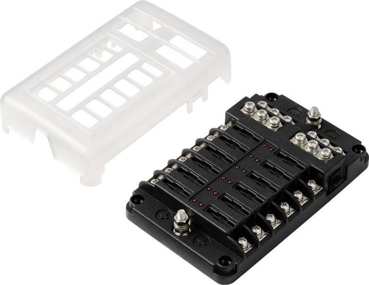 Produktbild Tru Components SICHERUNGS BOX 12-tlg TC-13473380 5 A, 10 A, 15 A, 20 A (20 A)