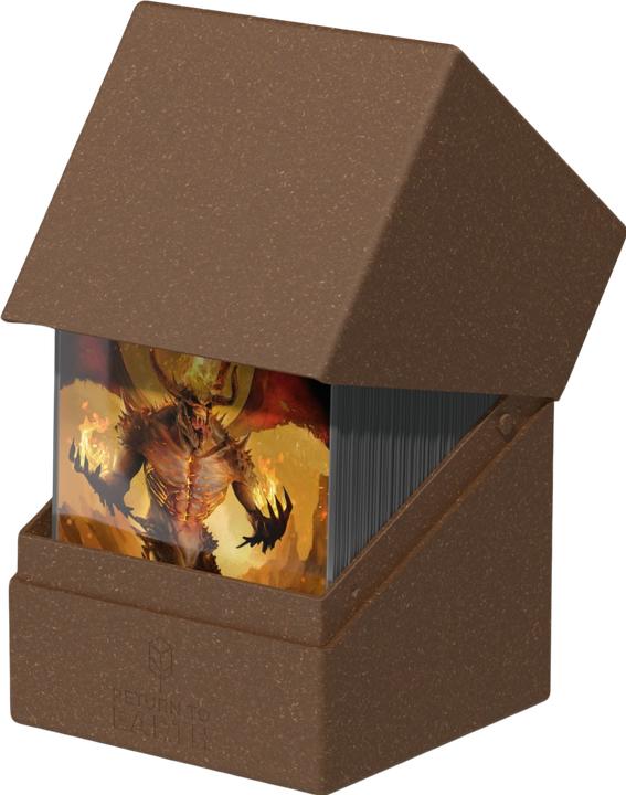 Produktbild Ultimate Guard Kartenbox Boulder Deck Case Standardgrösse 100+ Braun
