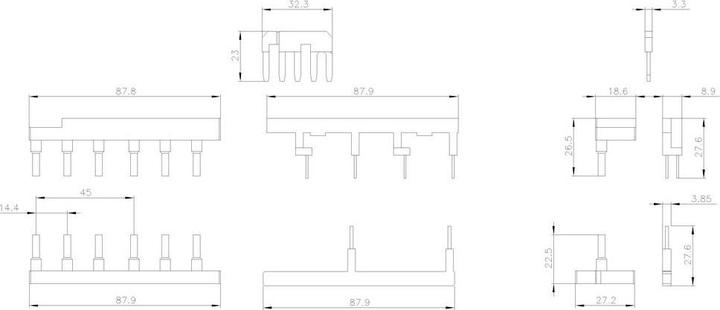 Produktbild Siemens Verdrahtungssatz Schraubanschluss