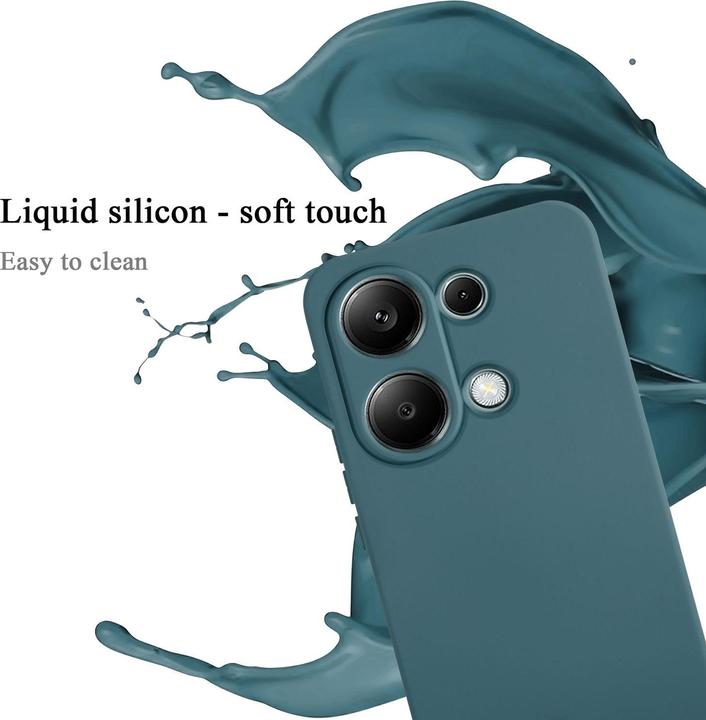 Image du produit Cadorabo Housse pour Redmi Note 13 pro 4G TPU avec protection liquide Design en silicone (Xiaomi Redmi Note 13 Pro 4G)