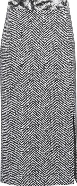 Produktbild Comma Rock Midirock aus Jacquard mit Schlitz (34, 36)