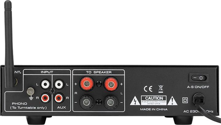 Produktbild Dynavox Stereo KompaktVerstärker VP40 mit PhonoEingang und BT, Farbe schwarz