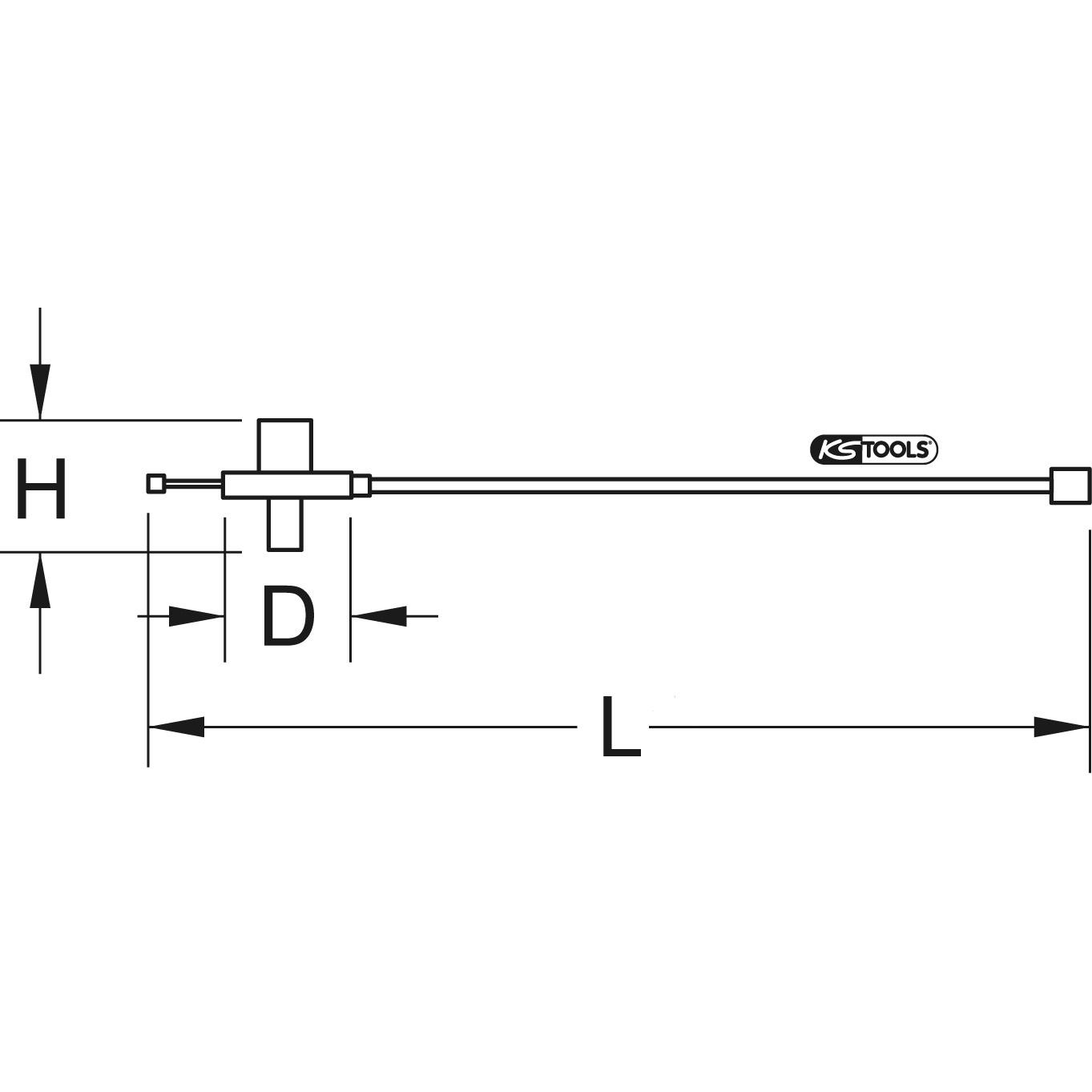 Thumbnail - KS Tools, Drehmomentschlüssel, 3/4" Drehwinkelmessscheibe Magnet (3/4")