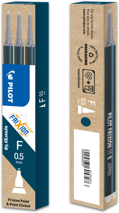 Actual product image Pilot FriXion Roller (Refill, Dark Blue, 0.50 mm)