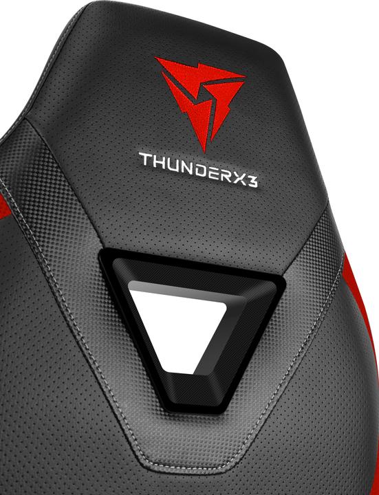 Actual product image Thunder X3 Fauteuil compatible DC3 Air (Noir/Rouge)