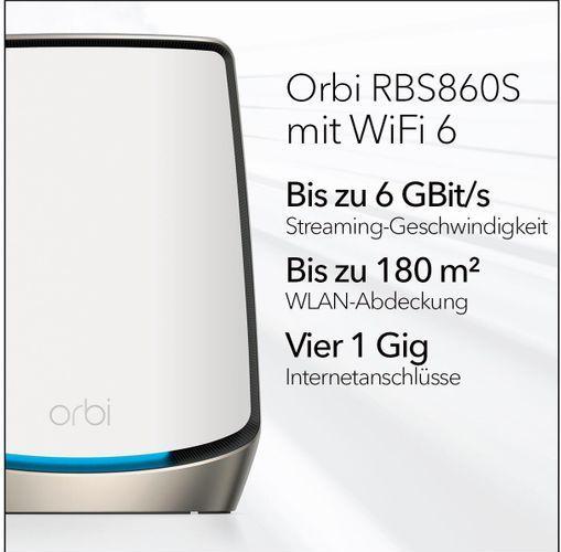 Produktbild Netgear Orbi RBS860 - Mesh Satellit