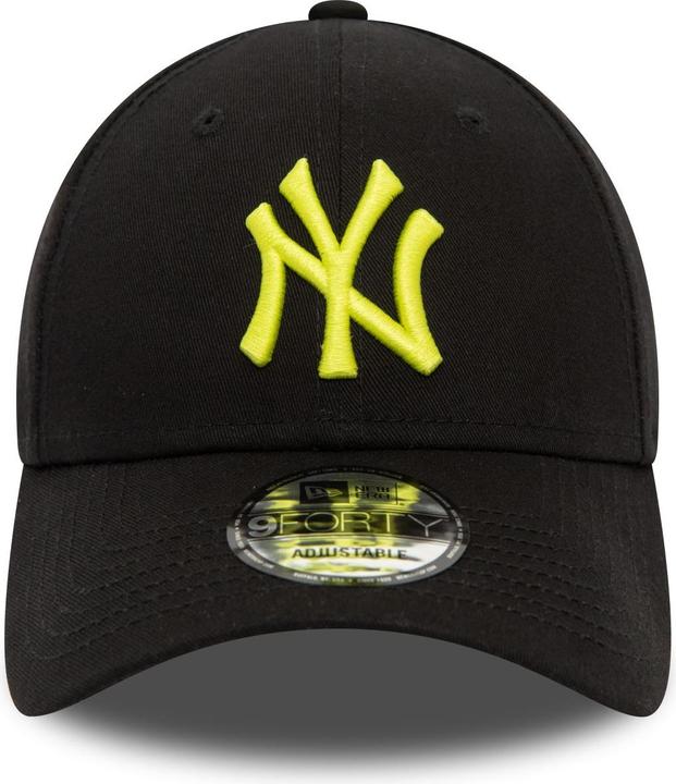 Actual product image New Era 9Forty Strapback Cap - New York Yankees Black (One size)