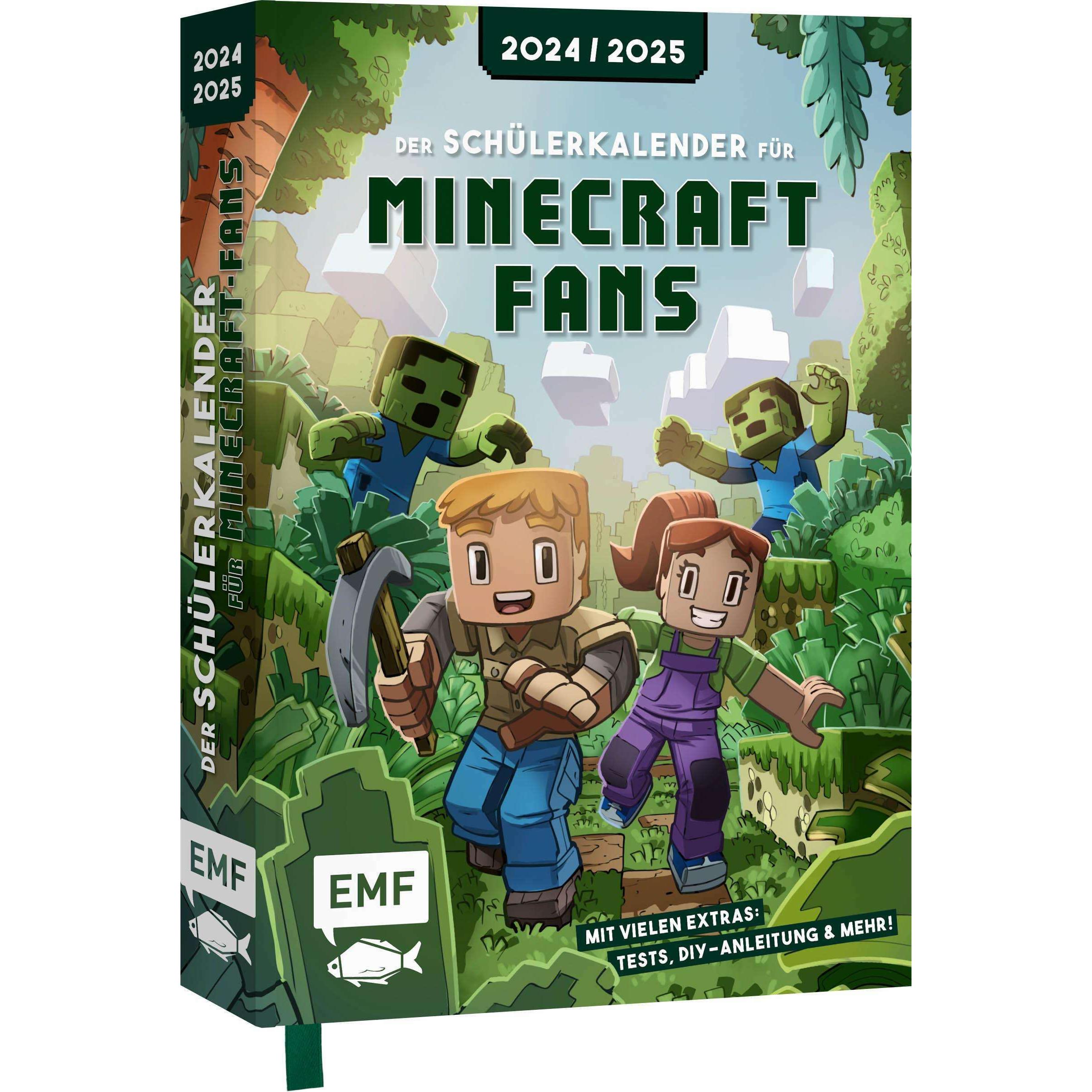 Thumbnail - Edition Fischer, Agenda, Schröer:Der Schülerkalender für Minecra (Deutsch)