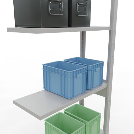Image du produit Schulte Lagertechnik Système enfichable Élément suivant MULTIplus150 avec traverse de longueur