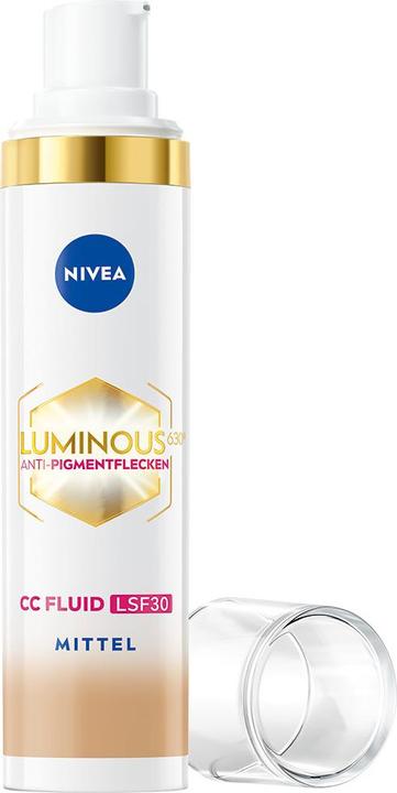 Immagine prodotto NIVEA Cellular Luminous630 3-in-1 CC Fluid (Valore medio)