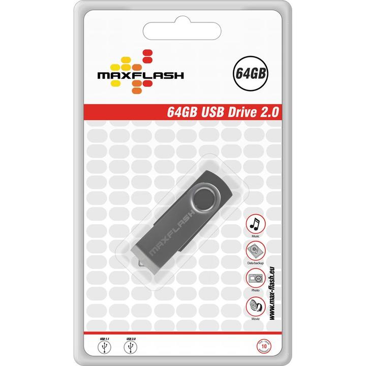 Image du produit MaxFlash Standard USB Drive (64 Go, USB-A)