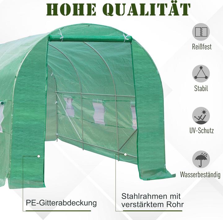 Produktbild Outsunny Foliengewächshaus