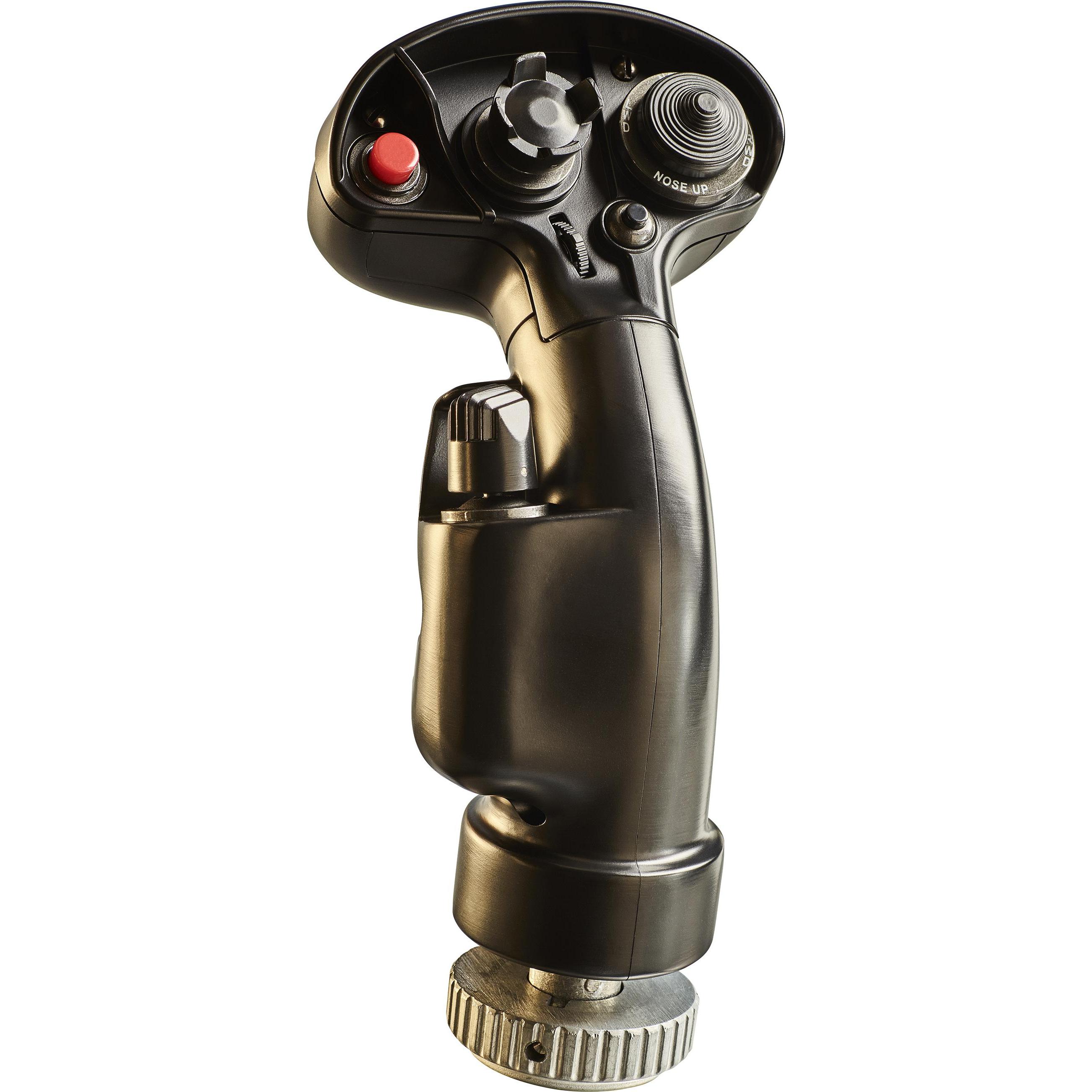 Thrustmaster F18 Hotas Stick AddOn (PC), Gaming Controller, Schwarz