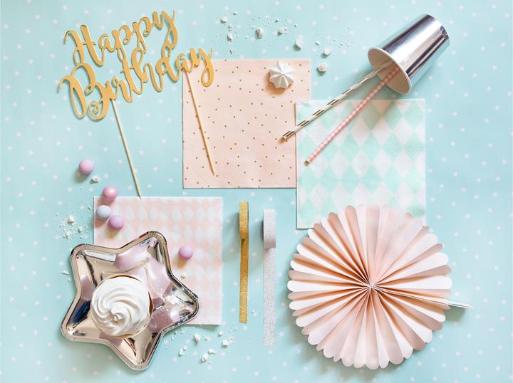 Produktbild Partydeco Punkte (20 x, 33 x 33 cm)